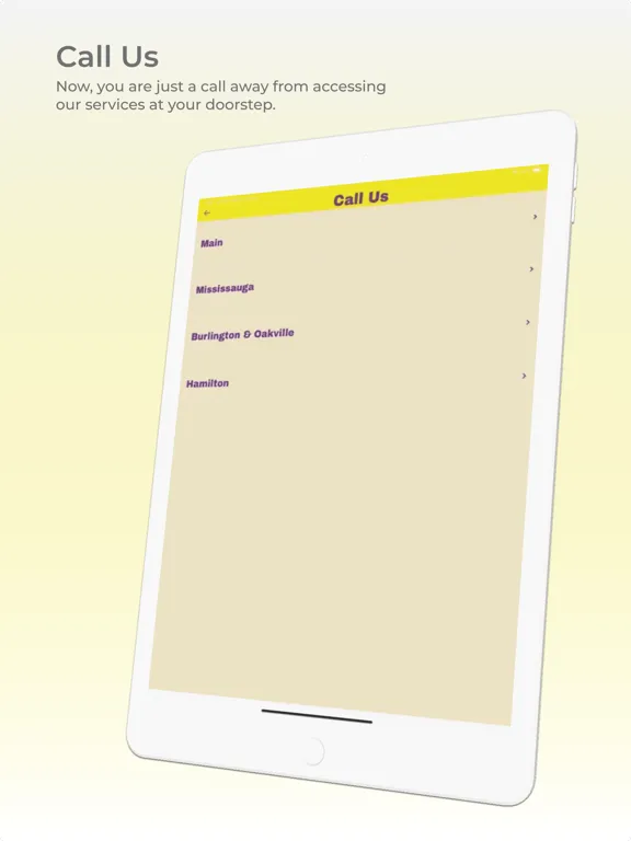 Capturas de tela do Ride Home Designated Driver iPad 