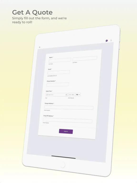 Capturas de tela do Ride Home Designated Driver iPad 