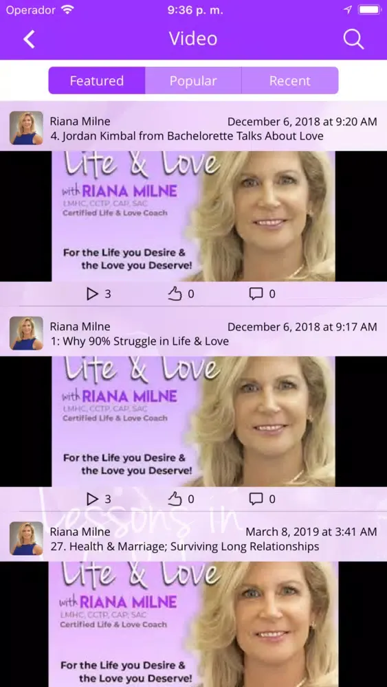 Lessons in Life & Love स्क्रीनशॉट