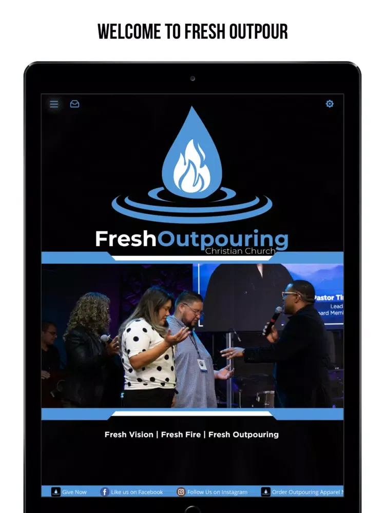 Fresh Outpouring iPad  Ekran Görüntüleri