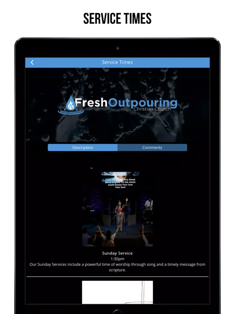 Fresh Outpouring iPad  Ekran Görüntüleri