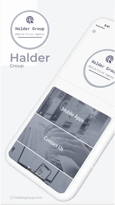Screenshot di Halder Group