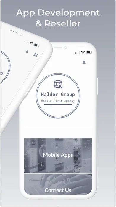 Screenshot di Halder Group