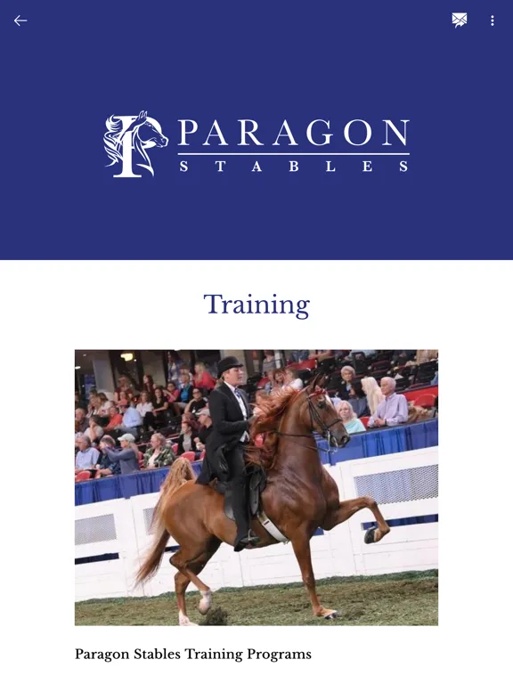 Paragon Stables iPad  Screenshots