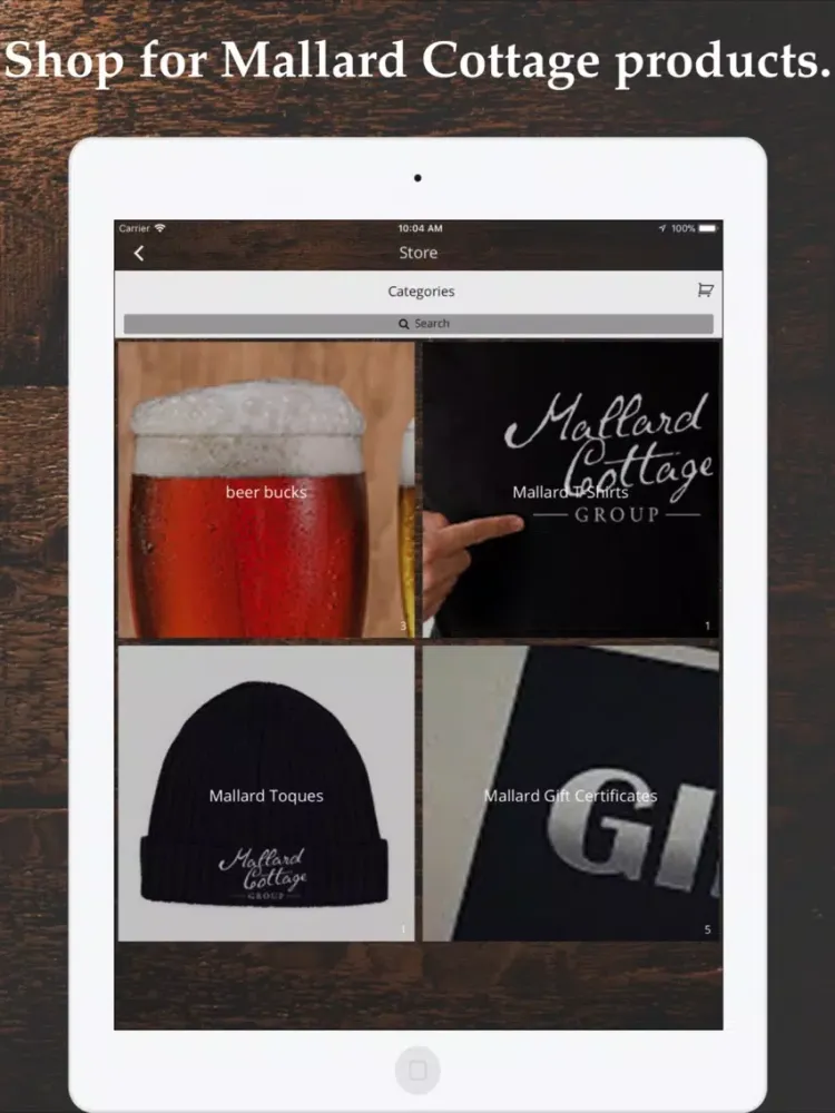 The Mallard Group iPad  Screenshots