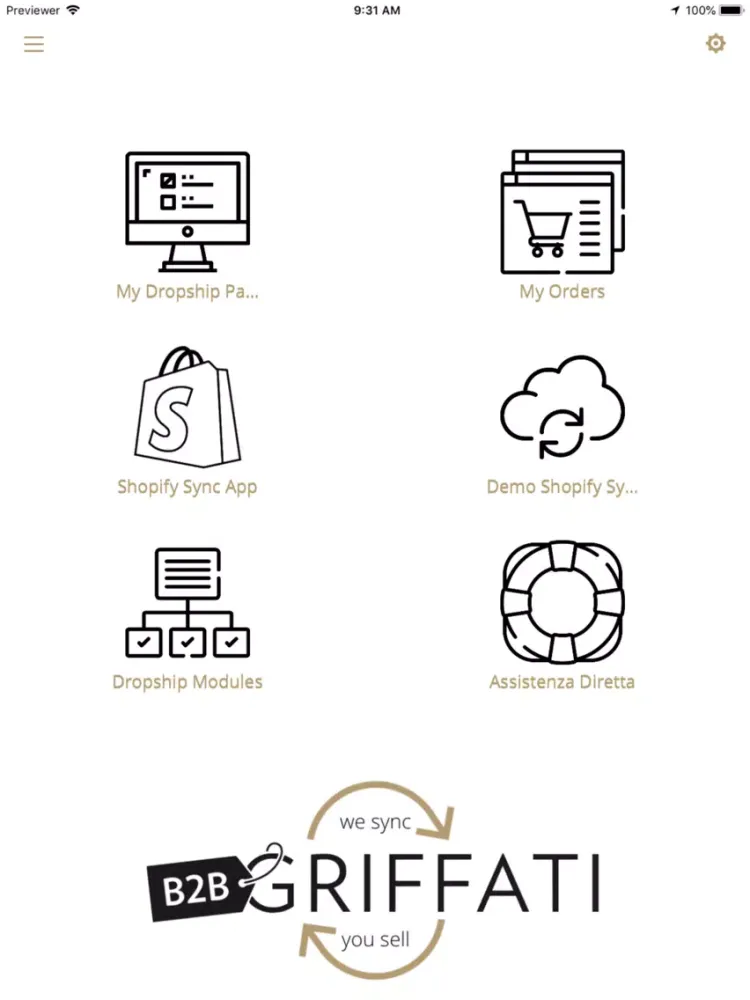 Captures d'écran de B2B Wholesale Clothing iPad 