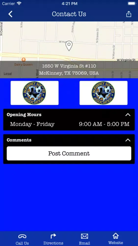 Capturas de pantalla de McKinney Soccer Association