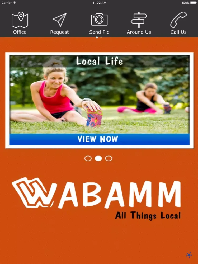 Скриншоты Wabamm iPad 