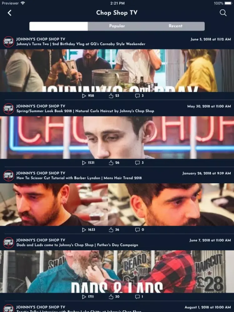 تصاویر Johnnys Chop Shop iPad 