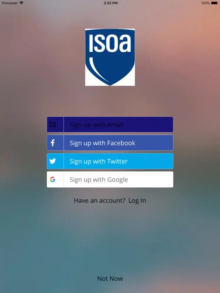 Скриншоты ISOA ANNUAL SUMMIT 2018 iPad 