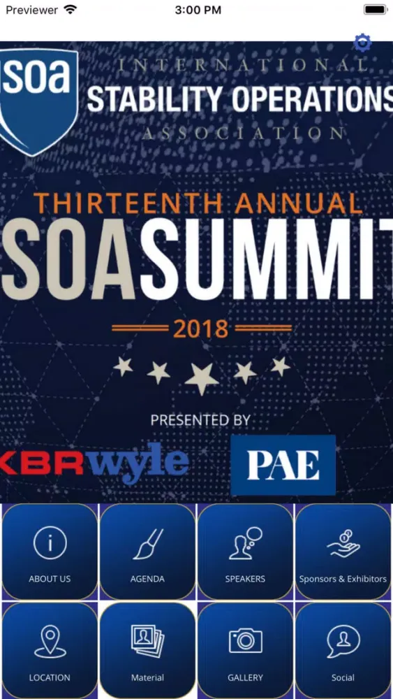 Скриншоты ISOA ANNUAL SUMMIT 2018
