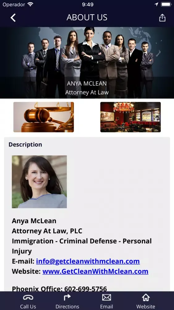 Captures d'écran de Mclean Law