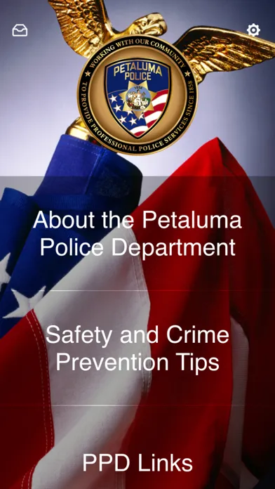 Capturas de tela do Petaluma PD