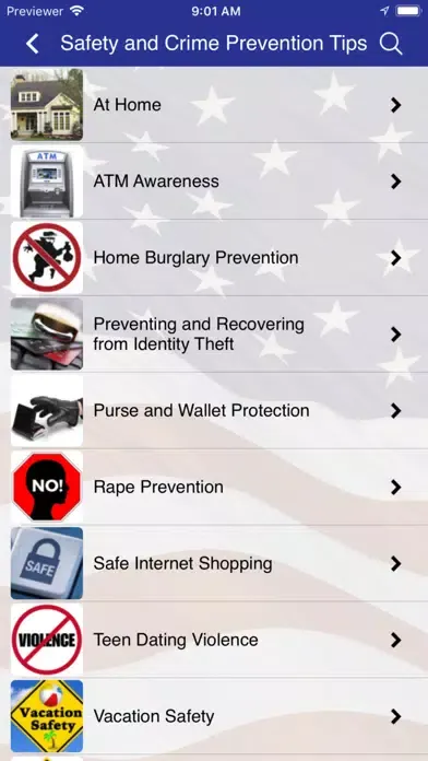 Capturas de tela do Conyers PD App