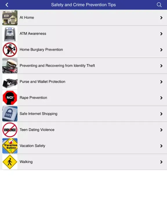 Mesquite Police Department iPad 应用截图