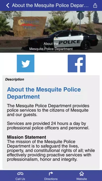 Mesquite Police Department应用截图