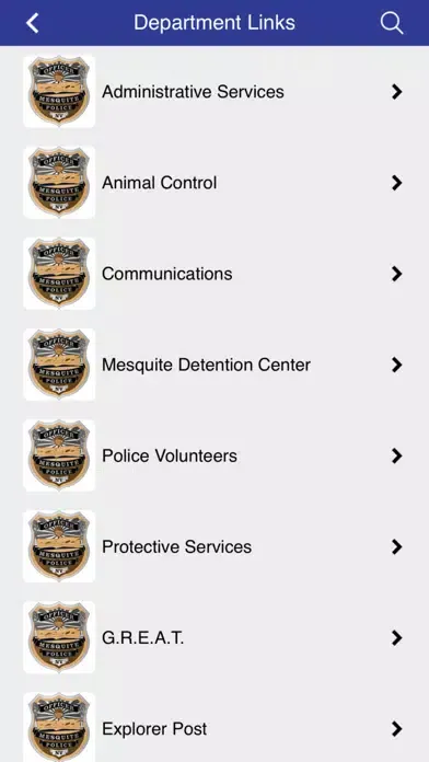 Mesquite Police Department应用截图
