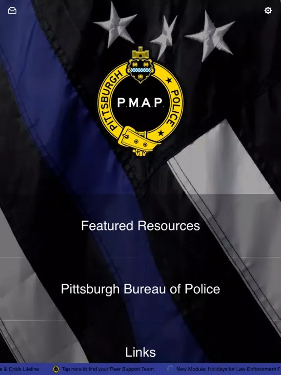 Pittsburgh Bureau of Police iPad 应用截图