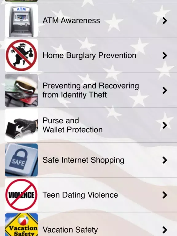 Pittsburgh Bureau of Police iPad 应用截图