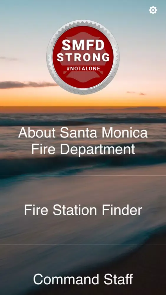 Capturas de tela do Santa Monica Fire Department