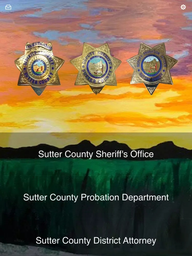 Zrzuty ekranu Sutter County Sheriff's Office iPad 