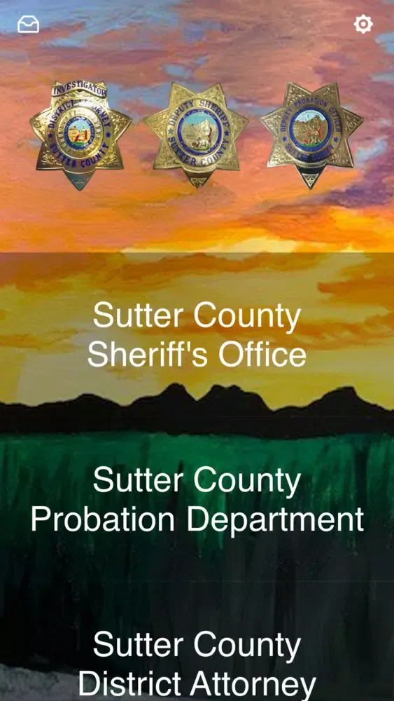 Zrzuty ekranu Sutter County Sheriff's Office