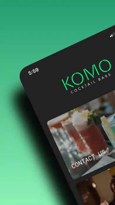 KOMO Cocktail Bar スクリーンショット