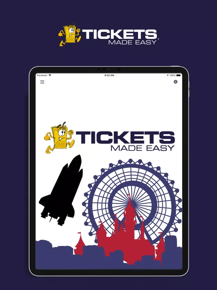 Tickets Made Easy iPad  Ekran Görüntüleri