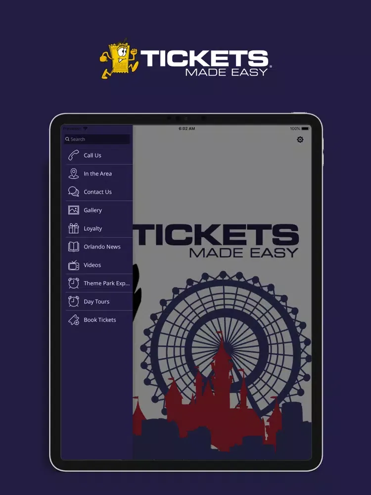 Tickets Made Easy iPad  Ekran Görüntüleri