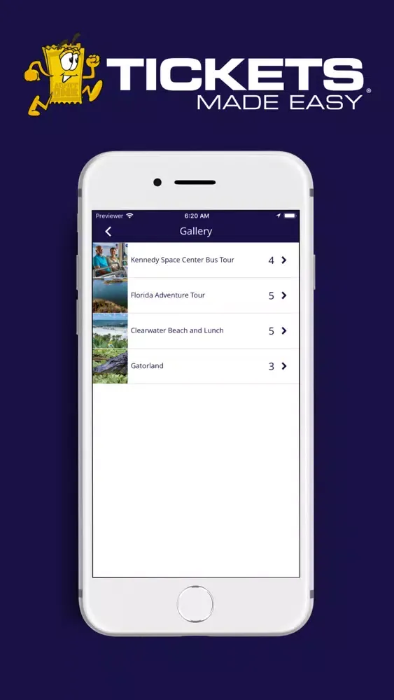 Tickets Made Easy Ekran Görüntüleri
