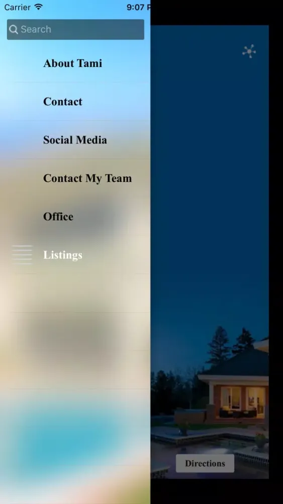 Tangkapan layar Tami Gosselin Real Estate