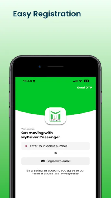 MyDriver Passenger سکرین شاٹس