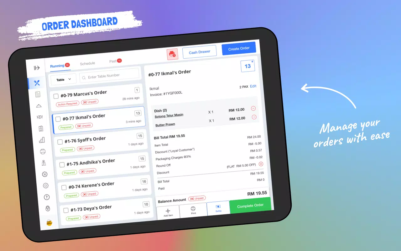 EasyEat Partnerภาพหน้าจอของแอป7