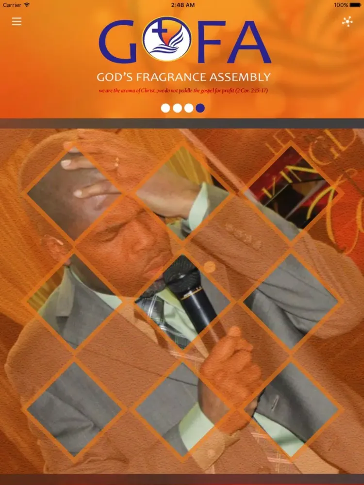 God's Fragrance Assembly iPad  Screenshots