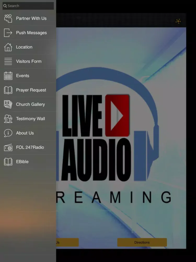 RCCGLIFE iPad  Screenshots