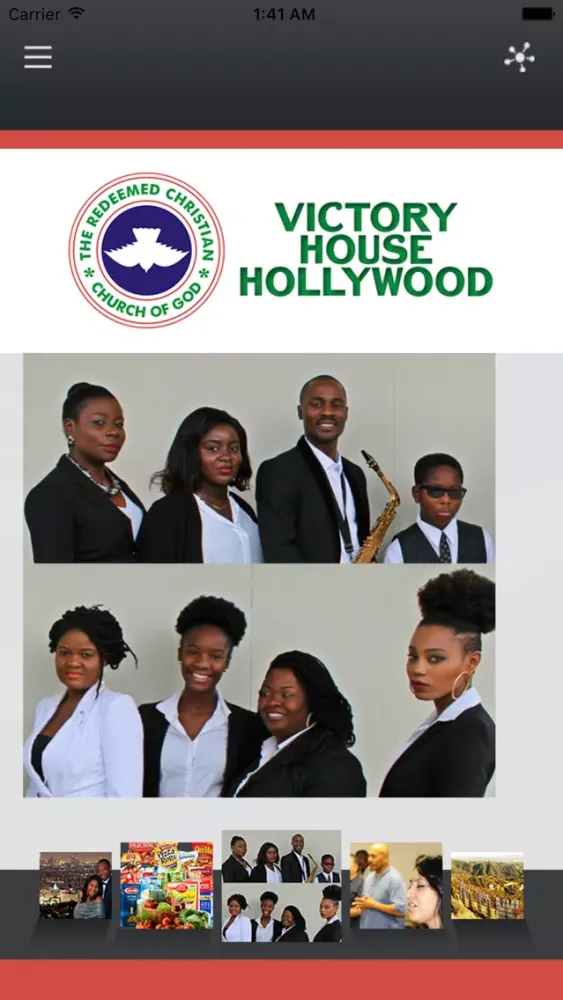 Ảnh chụp màn hình của rccg victory house hollywood