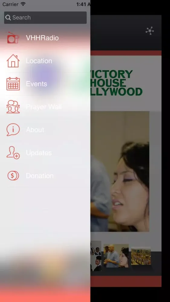 Ảnh chụp màn hình của rccg victory house hollywood