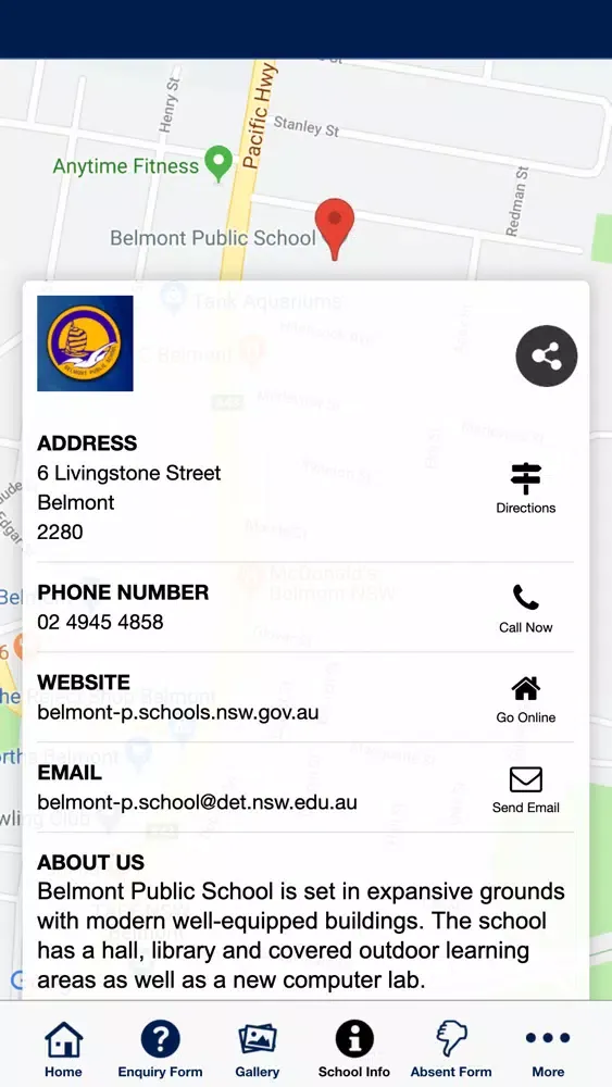 Capturas de pantalla de Belmont Public School