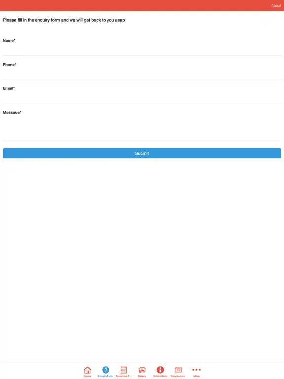 Скриншоты Greta Community Preschool iPad 