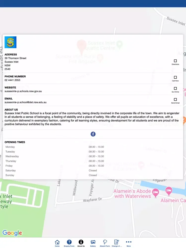 Sussex Inlet Public School iPad 应用截图
