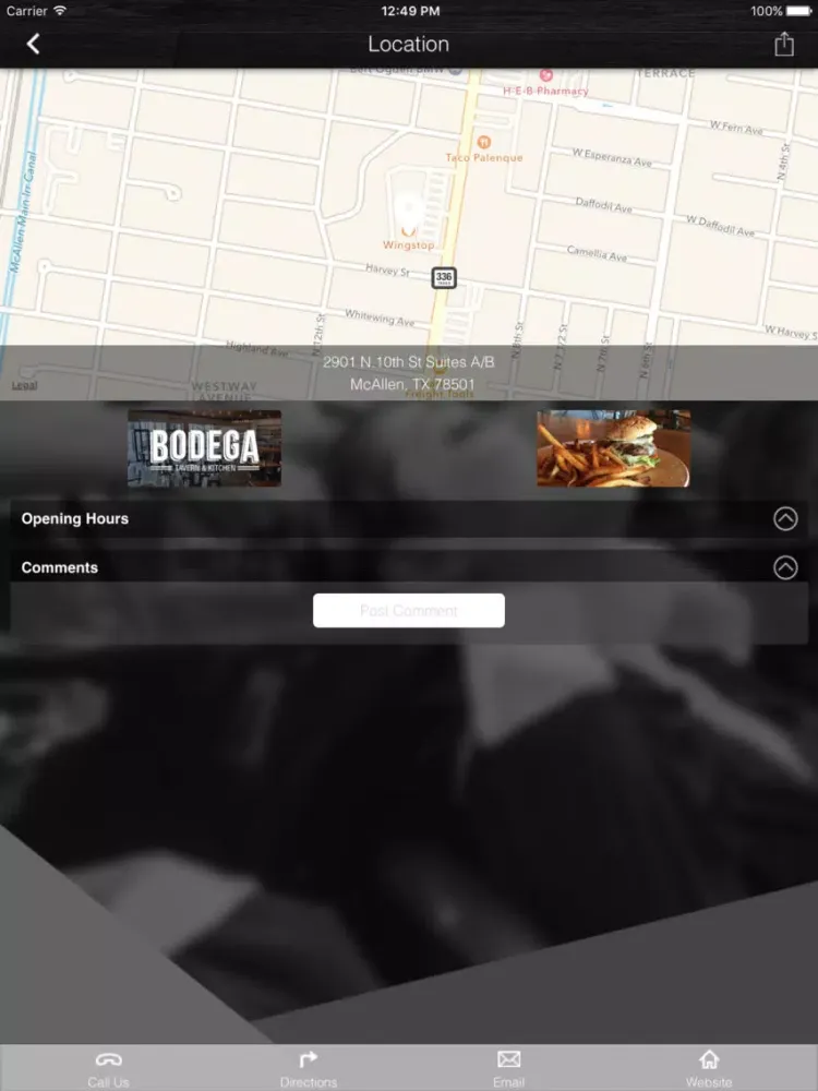 Bodega Tavern & Kitchen iPad  स्क्रीनशॉट