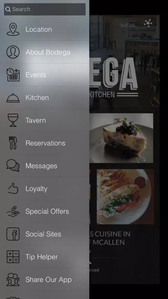 Bodega Tavern & Kitchen स्क्रीनशॉट