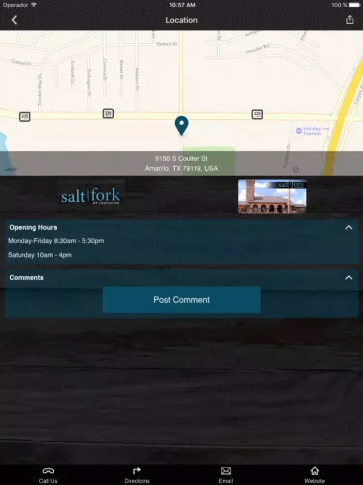 Capturas de pantalla de Salt Fork Apartments iPad 
