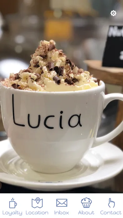 Capturas de tela do Lucia Coffeehouse & Deli Food
