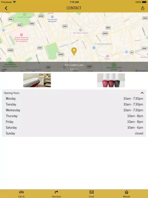 Luxx Nails & Beauty Bar iPad  स्क्रीनशॉट