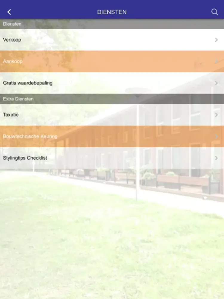 Скриншоты Makelaars Enschede iPad 