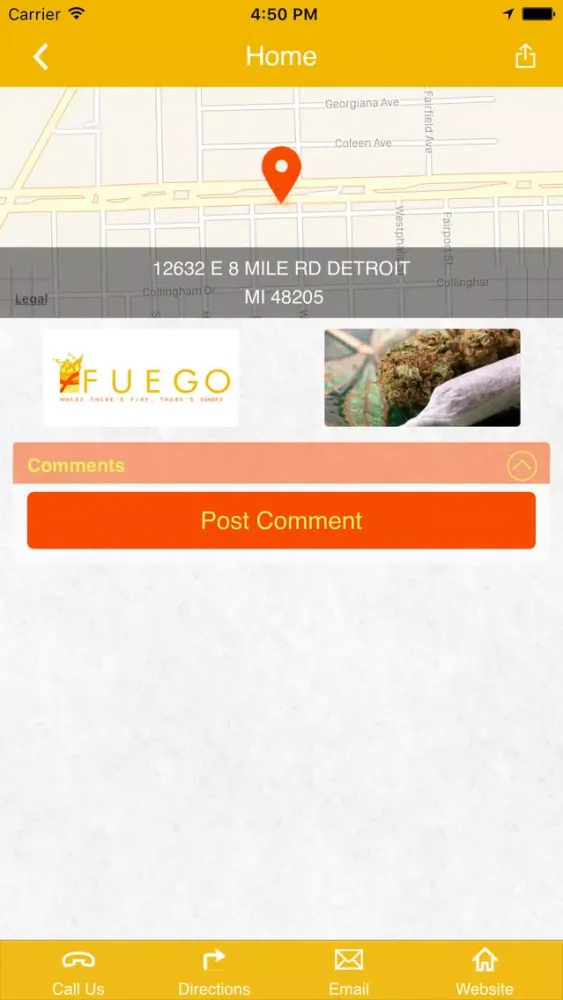 Fuego Detroit स्क्रीनशॉट