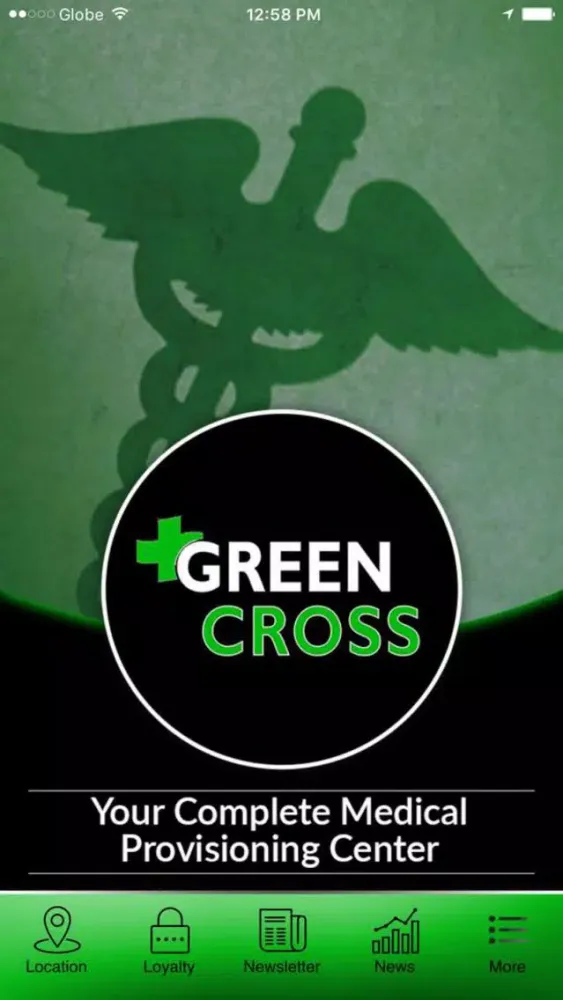 Ảnh chụp màn hình của Green Cross