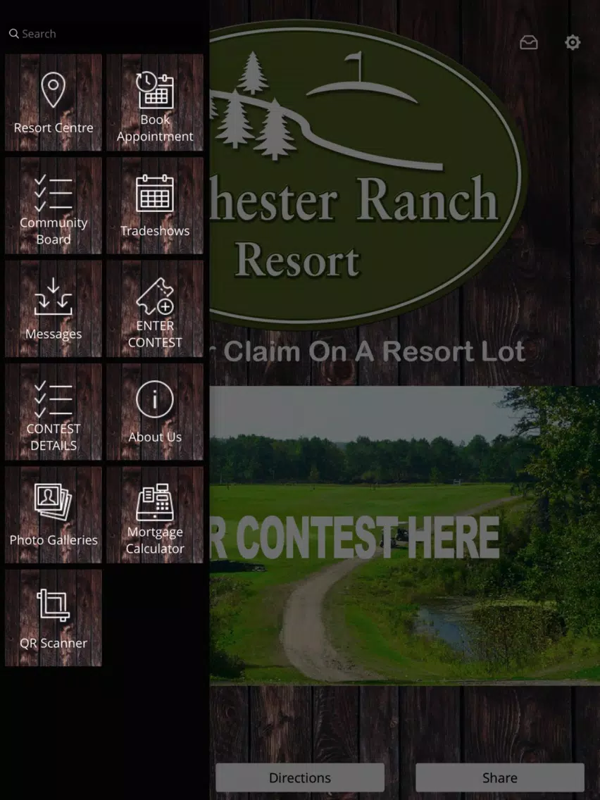 Tangkapan skrin Dorchester Ranch Resort iPad 