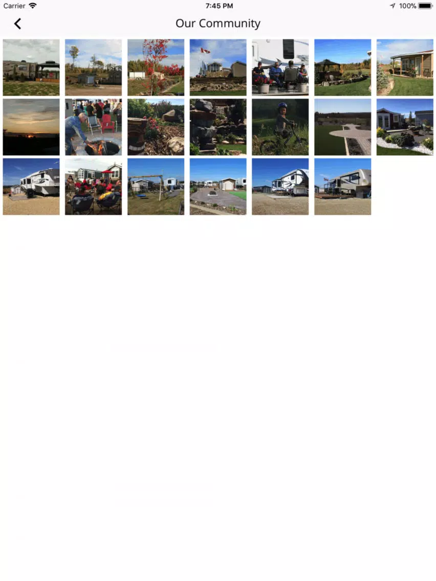 Tangkapan skrin Dorchester Ranch Resort iPad 
